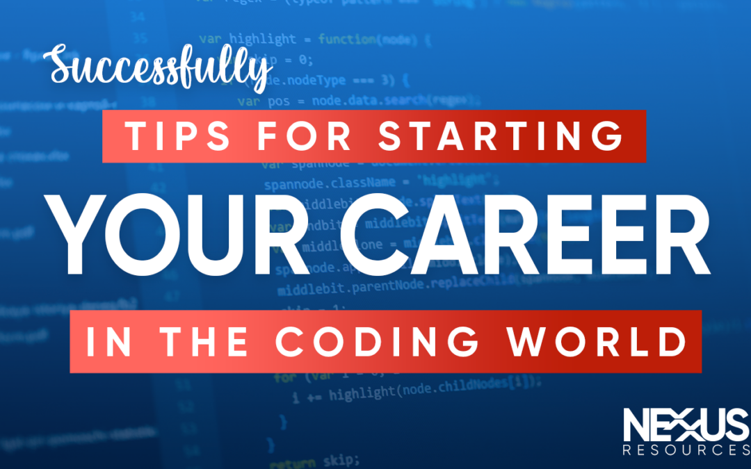 Successfully tips for starting your career in the coding world
