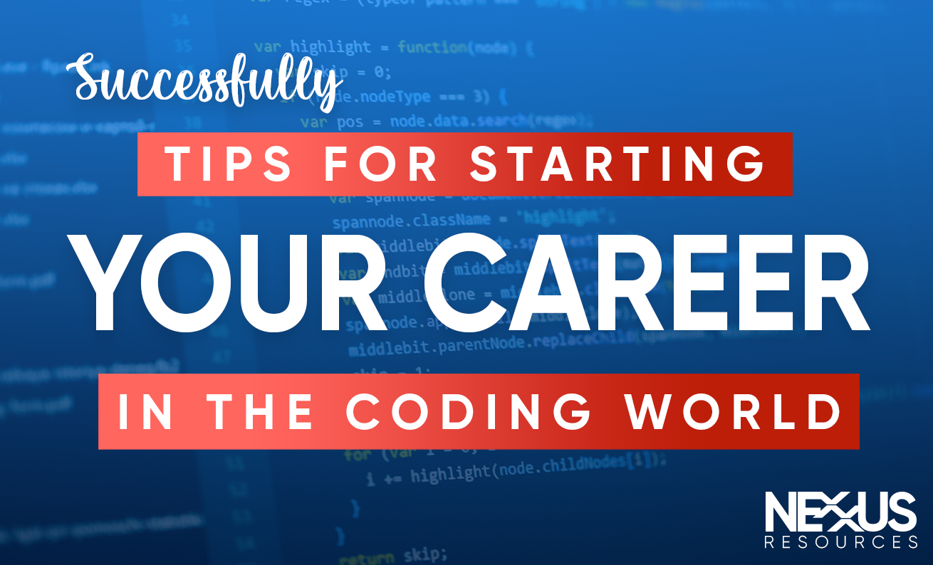 Successfully tips for starting your career in the coding world