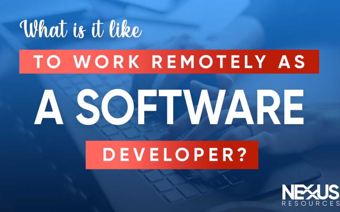 What is it Like to Work Remotely as a Software Developer?