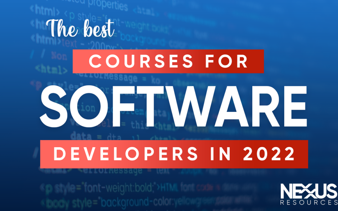 The best courses for software developers in 2022