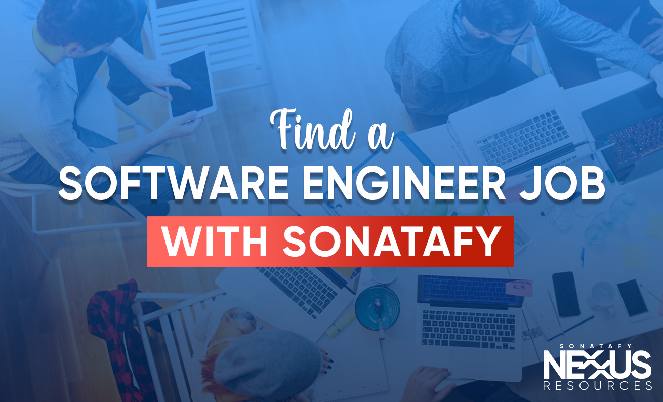 Find a Software Engineer Job With Sonatafy